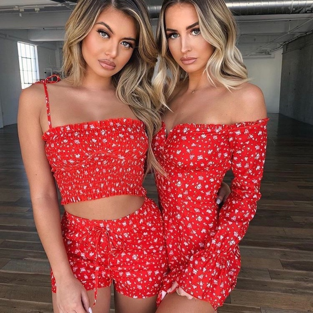 Red Tiger Mist Dress